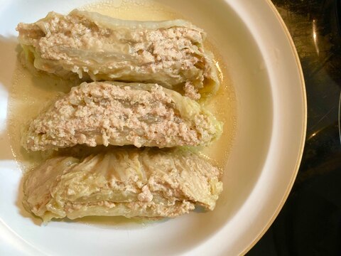 10分で巻かずにロール白菜!